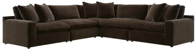 Benchcraft® Maxton Heights 5-Piece Bittersweet Curved Sectional-0