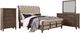 Liberty Furniture Americana Farmhouse 4-Piece Beige/Dusty Taupe King Sleigh Bed Set-0