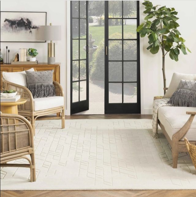 Nourison Home™ Alessia Ivory 5'x8' Area Rug-4