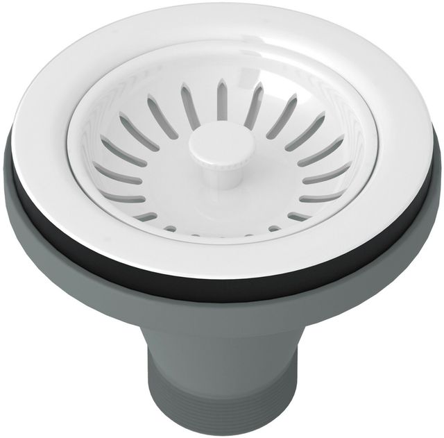 Rohl® White Basket Strainer-0