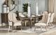 Michael Amini® Villa Cherie Chardonnay/Hazelnut Round Dining Table-1