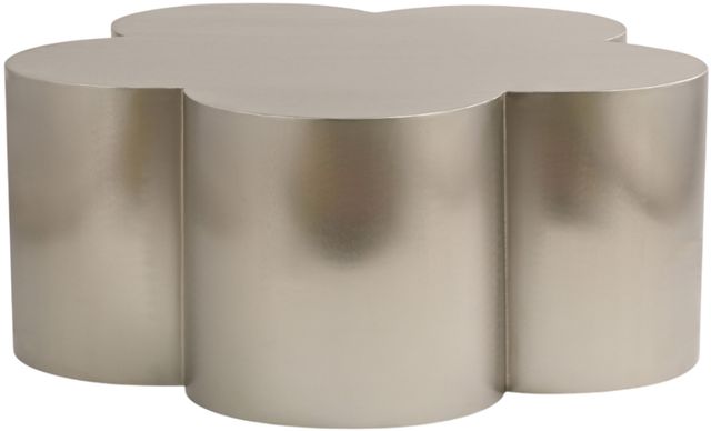 Meridian Furniture Lucky Brushed Silver Coffee Table-0