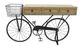 Sagebrook Home Iron and Wood 34" Brown Bicycle Console with Drawers-0