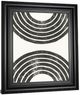 Classy Living Moira Hershey Over the Rainbow BW I 22"W Wall Art-2