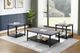 New Classic® Home Furnishings Linea 3-Piece Black/Dark Gray Occasional Table Set-1