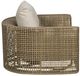 Vanguard® Furniture Customizable Bliss Fabric/Rattan Outdoor Swivel Chair-2