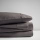 Olliix by Beautyrest Charcoal California King 600 Thread Count Cooling Cotton Rich Sheet Set-2