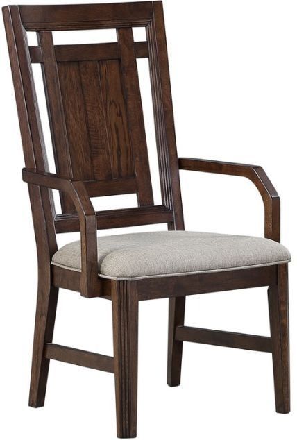 Winners Only® Kentwood Brown Upholstered Arm Chair-0