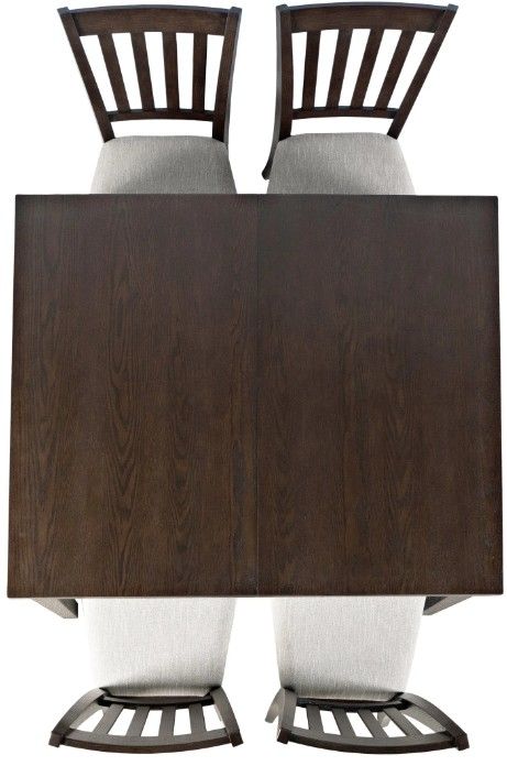 Jofran Inc. Brentwood 5-Piece Arbor Oak Extension Dining Table Set-2
