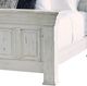 Elements International Olivia White King Panel Bed-3