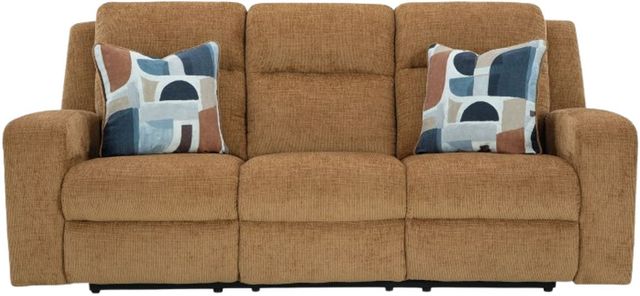 Signature Design by Ashley® Kanlow Honey Manual Reclining Sofa-2