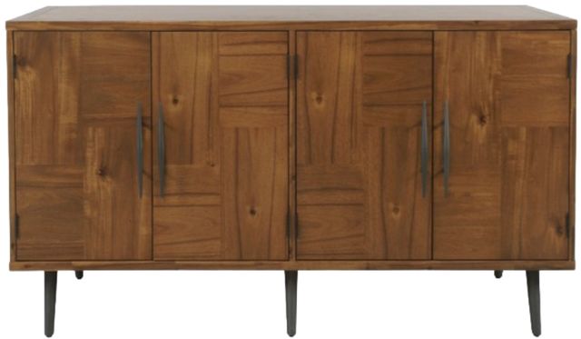 Jofran Inc. Colhane Cedar 4-Door Accent Cabinet-3
