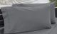 DreamFit® DreamChill™ Bamboo Rich Gray Standard Extra Pillow Case-0