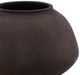 Dovetail Furniture Nodal Brown Cement Outdoor Vase-1