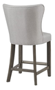 Olliix by Madison Park Signature Helena 25.5" Cream Upholstered Counter Stool-1