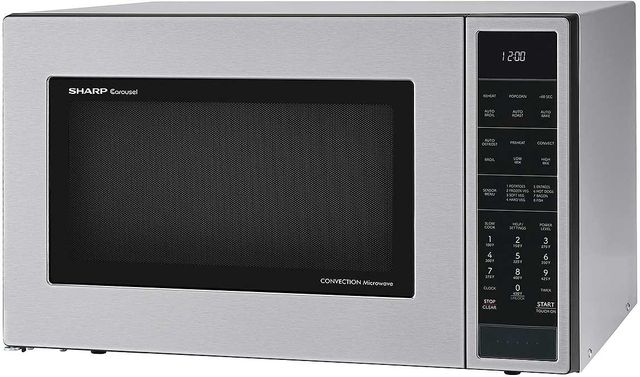 Sharp® Carousel® 1.5 Cu. Ft. Stainless Steel Countertop Microwave-3