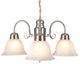YHD Manzanita Dark Brown 3-Light Chandelier-0