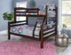 Powell® Porter Espresso Twin/Full Bunk Bed-1