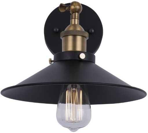 YHD Dark Gray 1-Light Wall Sconce-2