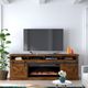 Legends Home Farmhouse Aged Whiskey 94" Fireplace Console-1
