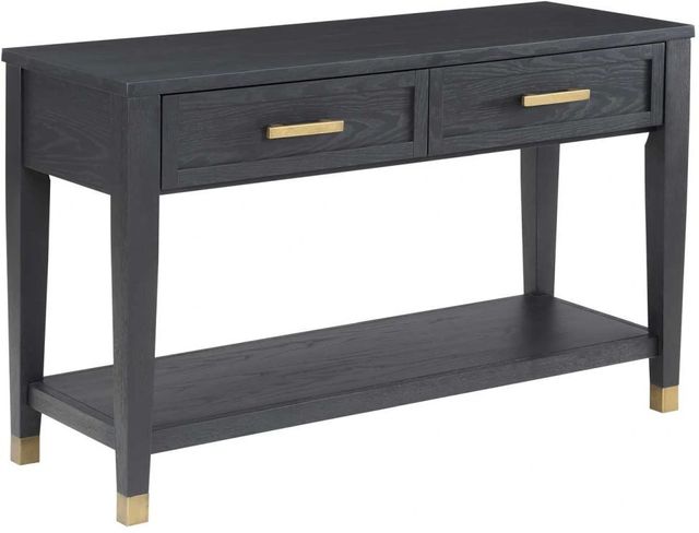 Steve Silver Co. Yves Rubbed Charcoal Sofa Table-0