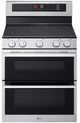 LG 30" Stainless Steel Smart Freestanding Double Oven Electric Range with Air Fry & Air Sous Vide-0