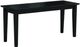 John Thomas Furniture® Dining Essentials Black Shaker Dining Bench-0