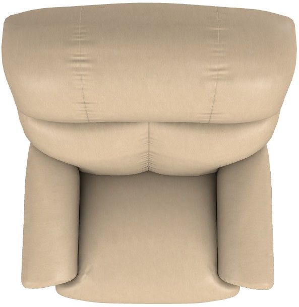 La-Z-Boy® Reed Marshmallow Leather Manual Wall Recliner-5