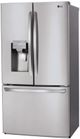 LG 26.0 Cu. Ft. PrintProof™ Stainless Steel French Door Refrigerator-2