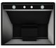 Vent-A-Hood® 30" Black Wall Mounted Range Hood-3