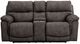 HomeStretch Cosmo Pewter Power Reclining Loveseat-2
