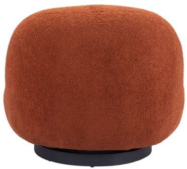 Zuo® Modern Myanmar Burnt Orange Accent Chair-3