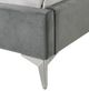 Elements International Amberley Gray Twin Upholstered Daybed-5