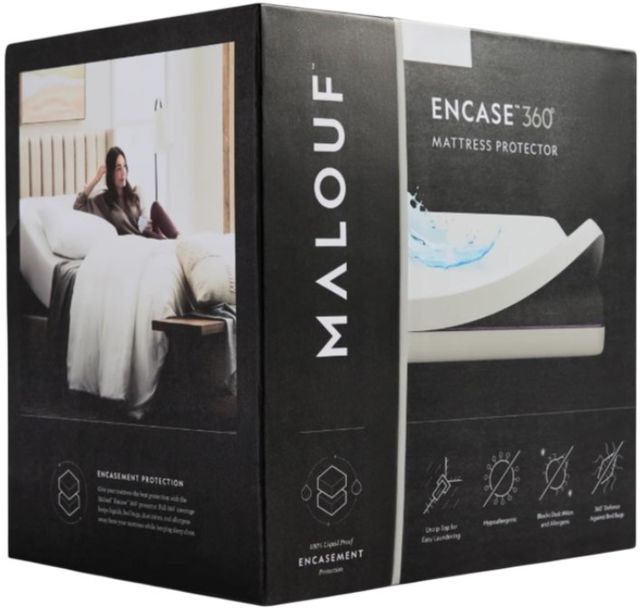 Malouf® Encase® 360° Queen Mattress Protector-0