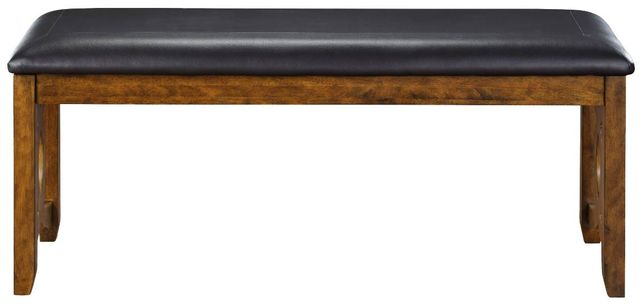 New Classic® Home Furnishings Gia Brown 46" Dining Bench-2