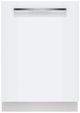 Bosch® 800 Series 24" White Top Control Built-In Dishwasher-0