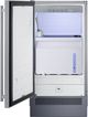 Summit® 18” 60 lb Stainless Steel Undercounter Ice Maker-1
