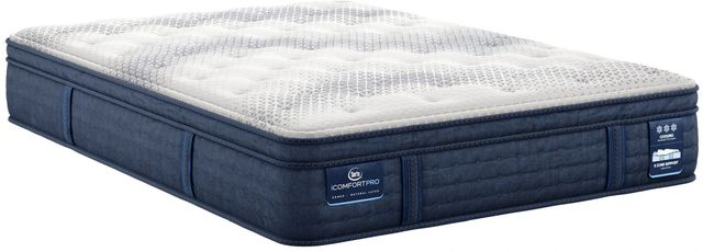 Serta® iCOMFORTPRO™ Dartmouth 15" Latex Plush Pillow Top Queen Mattress-0