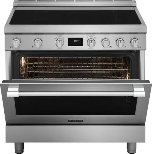 Frigidaire Professional® 36'' Smudge-Proof® Stainless Steel Pro Style Induction Range-4