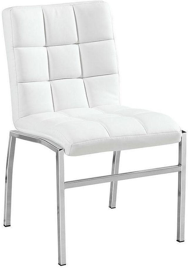 Ensemble de 2 chaises de Kwality Imports - Blanc