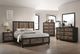 Elements International Harlington 4-Piece Walnut Full Panel Bedroom Set-4