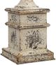 A & B Home Bellamy Black/Distressed White/Gold Table Lamp-3