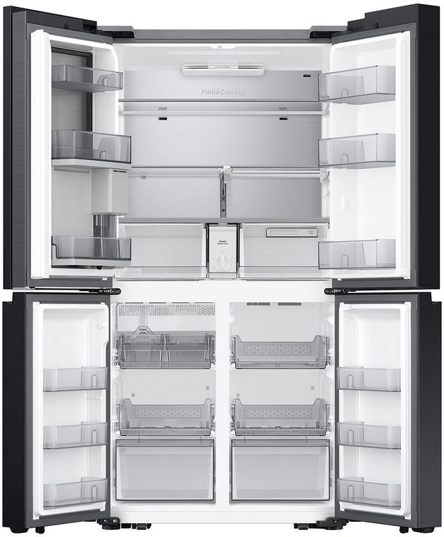 Samsung Bespoke 36" 23 Cu. Ft. Fingerprint Resistant Stainless Steel Counter Depth French Door Refrigerator-4