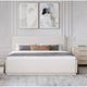 Modus Furniture Wallen White Sand Full Upholstered Bed-4