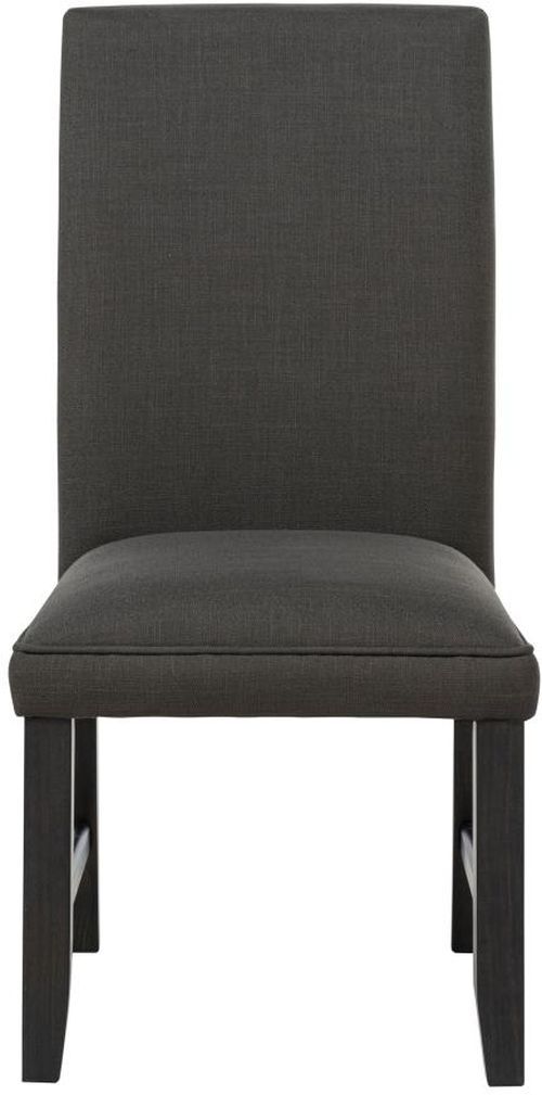 Coaster® Berning 2-Piece Charcoal Upholstered Dining Side Chair Set-4