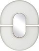 Uttermost® Encase Antique Gold/White Mirror-0