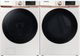 Samsung Ivory Front Load Washer & Electric Dryer Laundry Pair-0