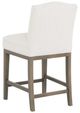 Fairfield® Customizable Entree Dining Camel Short Button Back Counter Stool-3