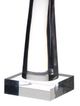 A & B Home Kailey Chrome Hand Decorative Statue-1