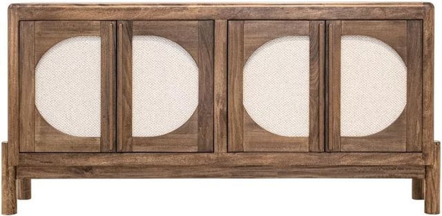 International Furniture Direct Dune Beige/Brown Console-3